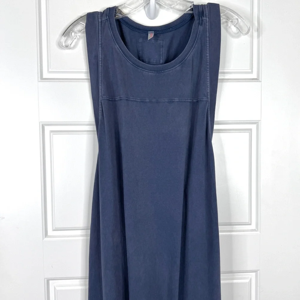 FREE PEOPLE FP Movement NEW Hot Shot Twisted Onesie Size M Jumpsuit Blue